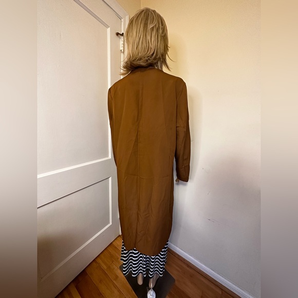 SHEIN Plus Solid Open Front Coat - Size 0 XL - Picture 10 of 13